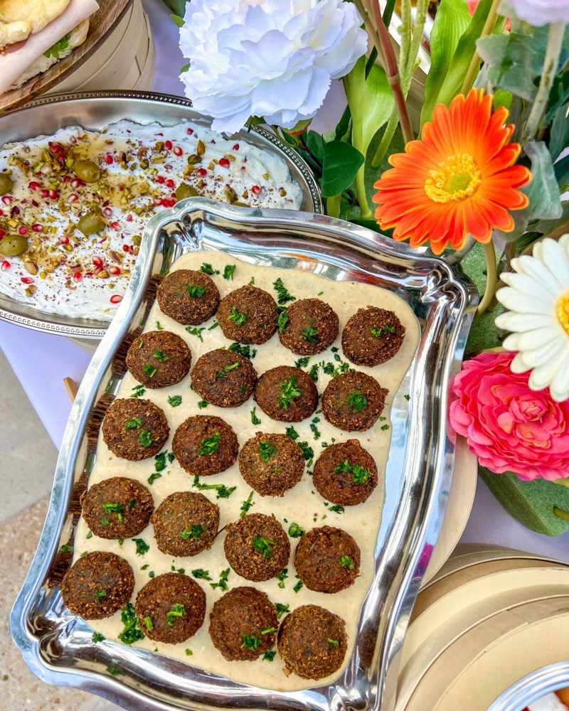 Falafels croustillants maison, buffet L'Apéritif Entre L à Aix-en-Provence