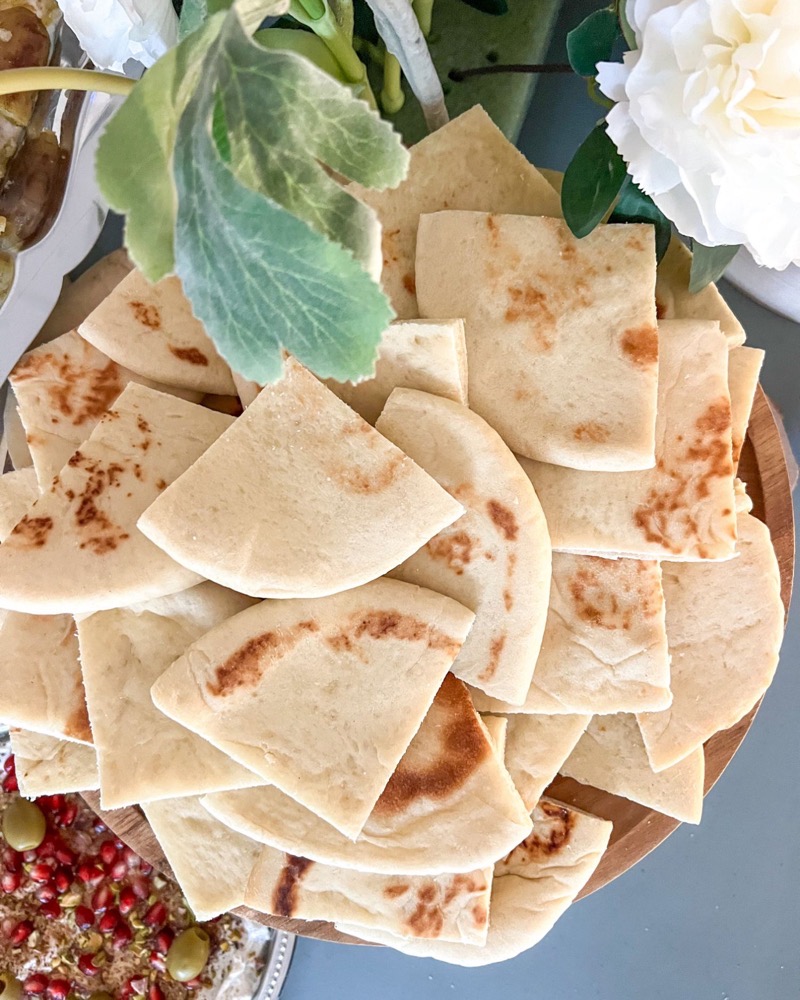 Pains Pita maison, buffet L'Apéritif Entre L à Aix-en-Provence