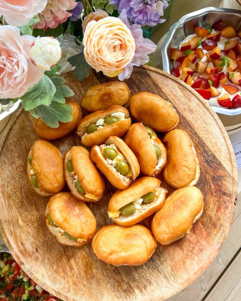Fricassés tunisiens maison, buffet Le Déjeuner Entre L à Aix-en-Provence
