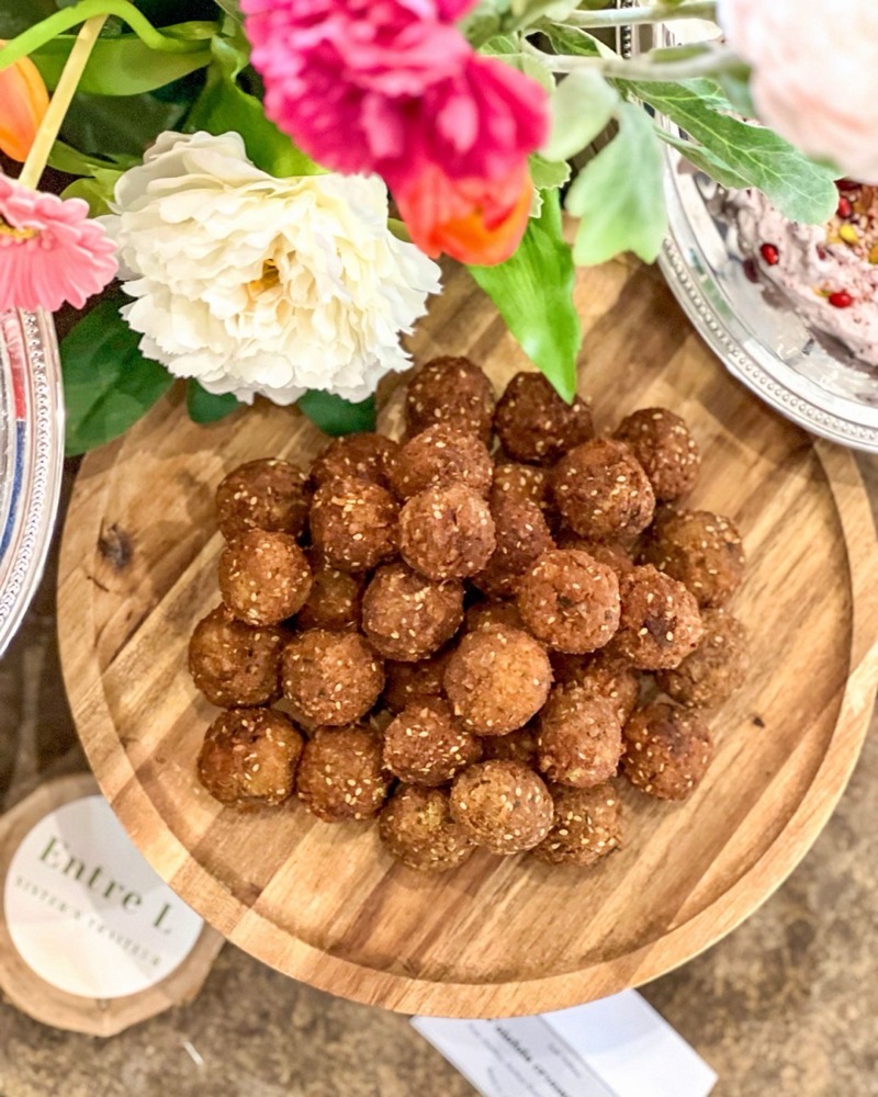 Falafels croustillants maison, buffet Le Signature Entre L à Aix-en-Provence